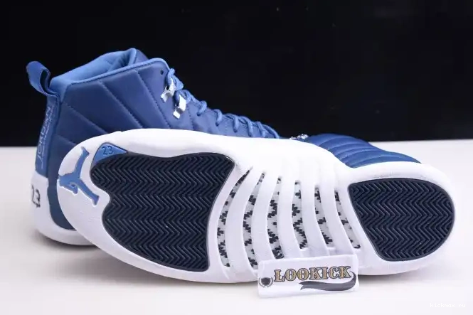 Rep Kickmax Stone 130690-404 Air 12 Jordan Blue Retro 0401